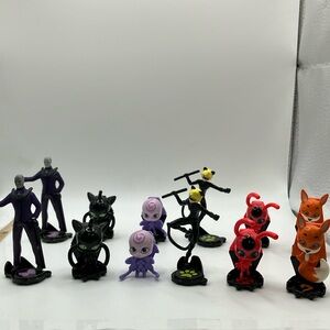 Miraculous Tales of lady bug Mini Kinder Egg Toys (lot of 12)